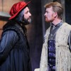 Shylock and Antonio square off for the media